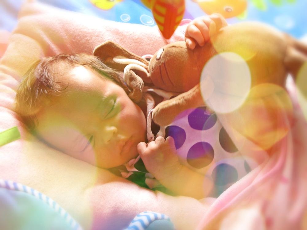 Baby and Bunny, fotografía de Geo Aragón