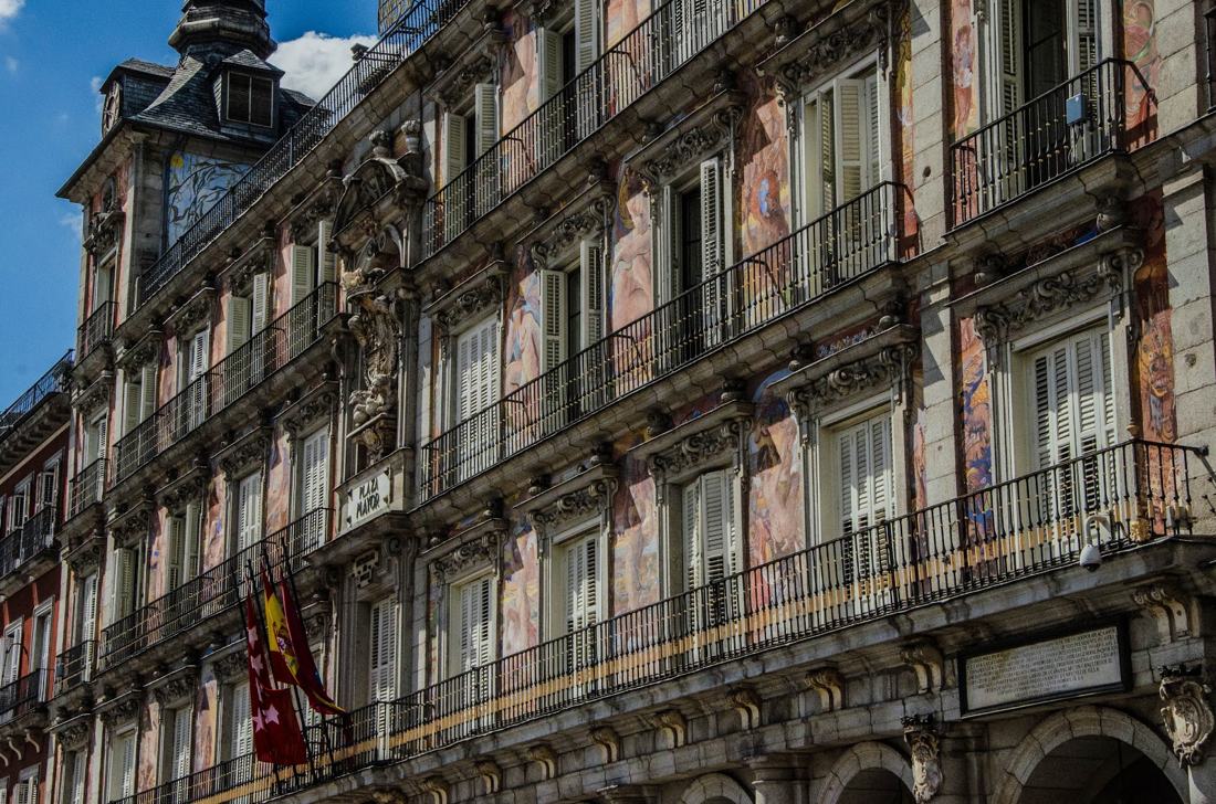 La Plaza Mayor de Madrid, fotografía de Geo Aragón (Siguiendo al Conejo Blanco)