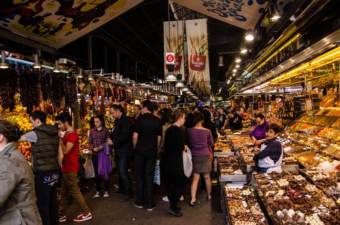 Mercat de la Boqueria, un gran placer I, fotografía de Geo Aragón (Siguiendo al Conejo Blanco)