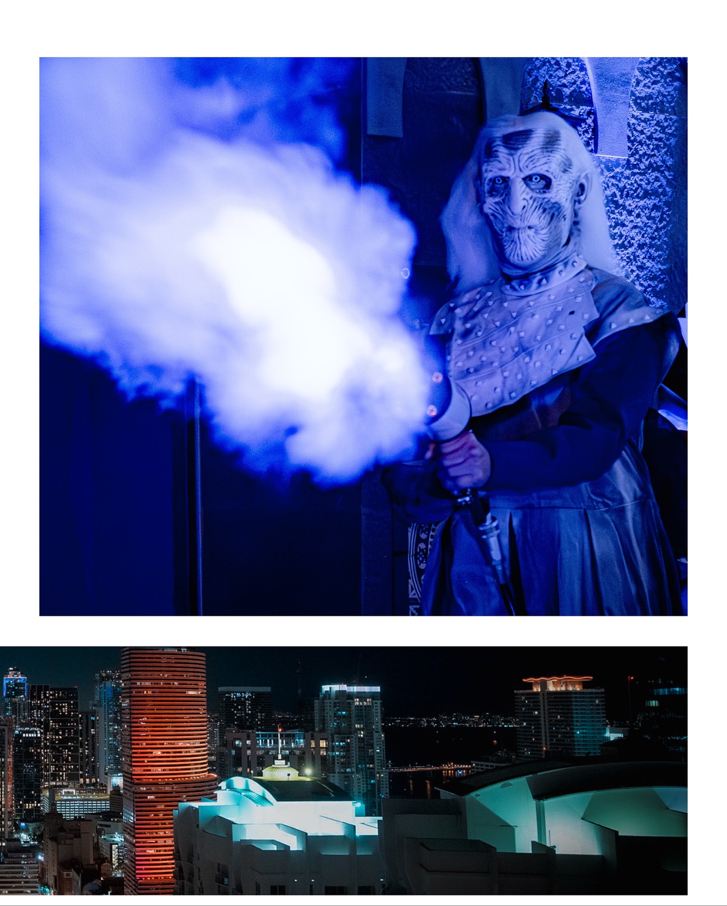 Fiesta de Halloween de Bursor & Fisher en Miami, contenido creado por Geo Aragón, foto 3